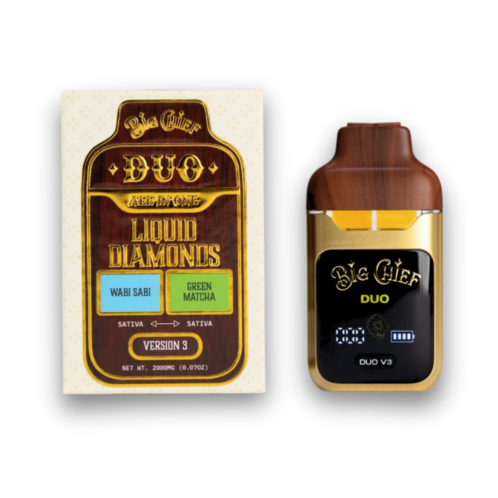 Big Chief Disposable Liquid Diamond Duo V3 2G