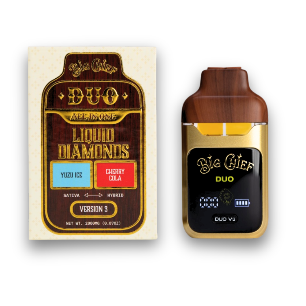 Big Chief Disposable Liquid Diamond Duo V3 2G