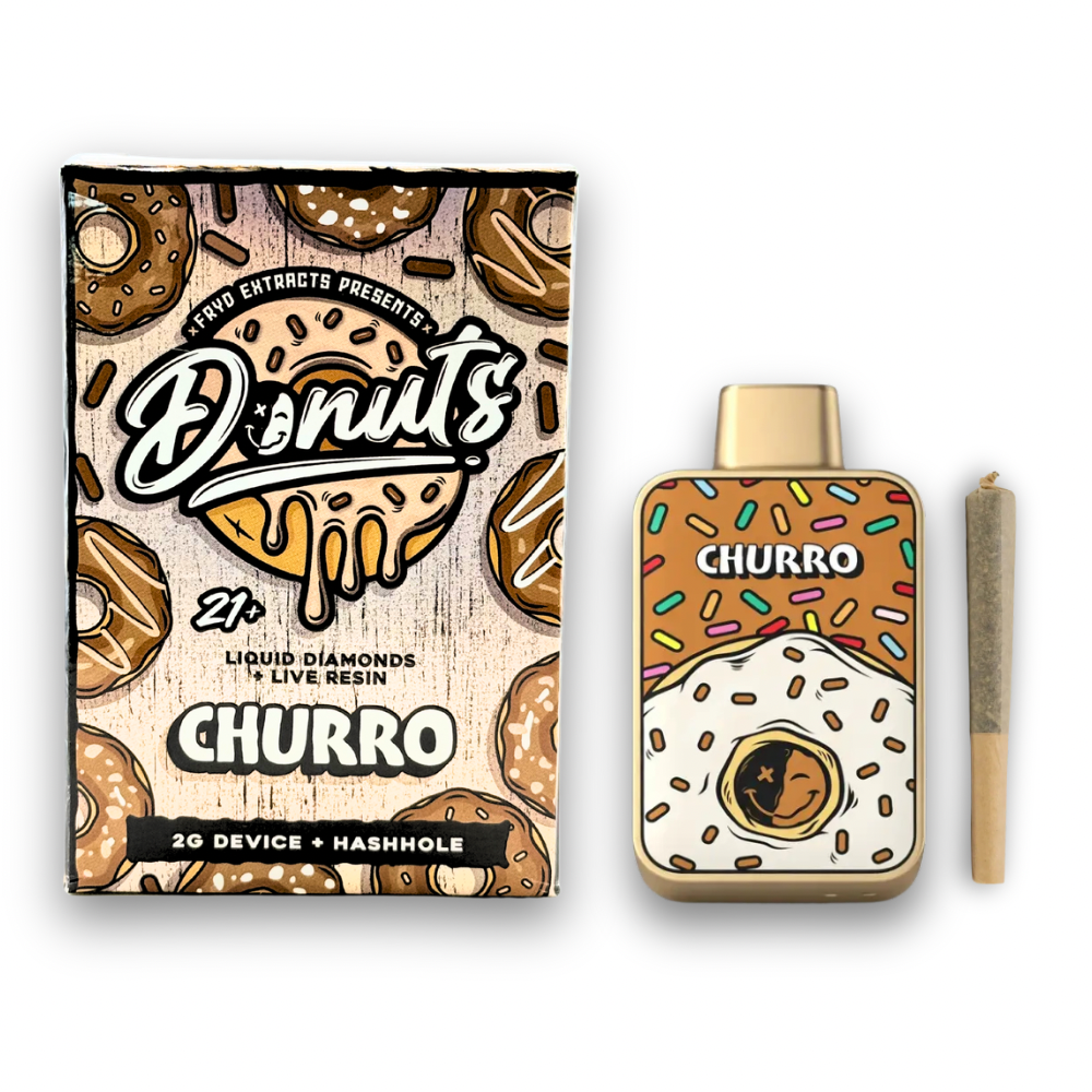 churro disposable vape FRYD Extracts Donuts 2G + Pre-Roll Combo – Weedz DC mints disposable vape Lost TFNLIQUID Color:PUZZLE