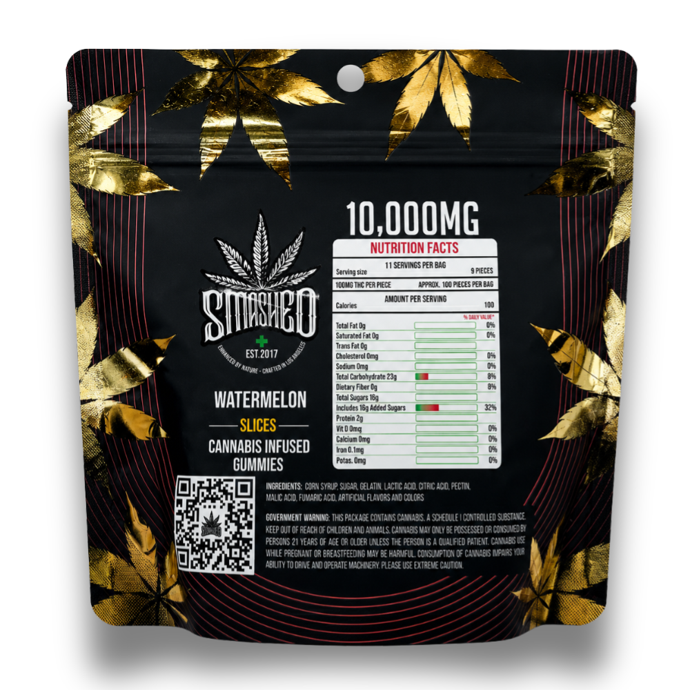 Smashed Infused Gummies 10,000mg