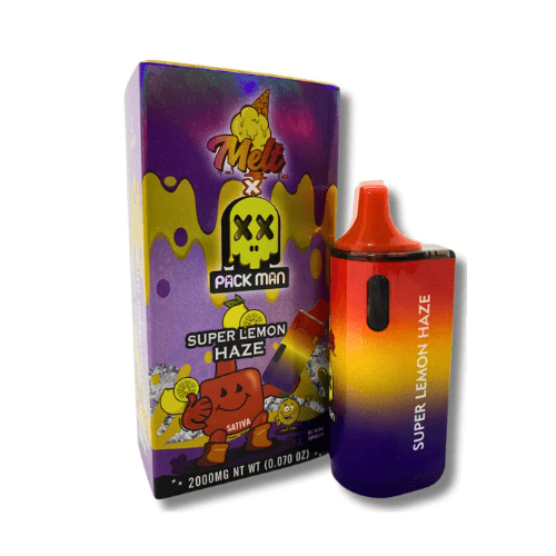 Pack Man x Melt Live Resin Disposables 2G Weedz DC Pack Man x Melt Live Resin Disposables 2G Weedz DC