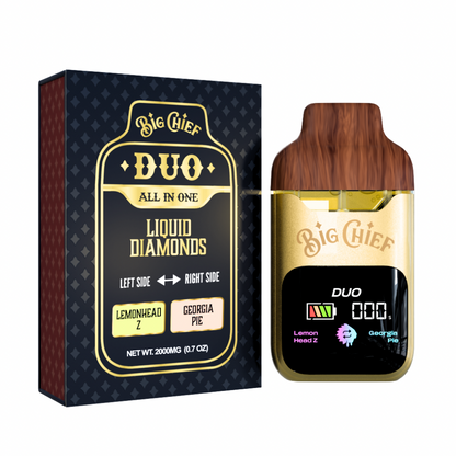 Big Chief Liquid Diamond Duo Disposable 2G
