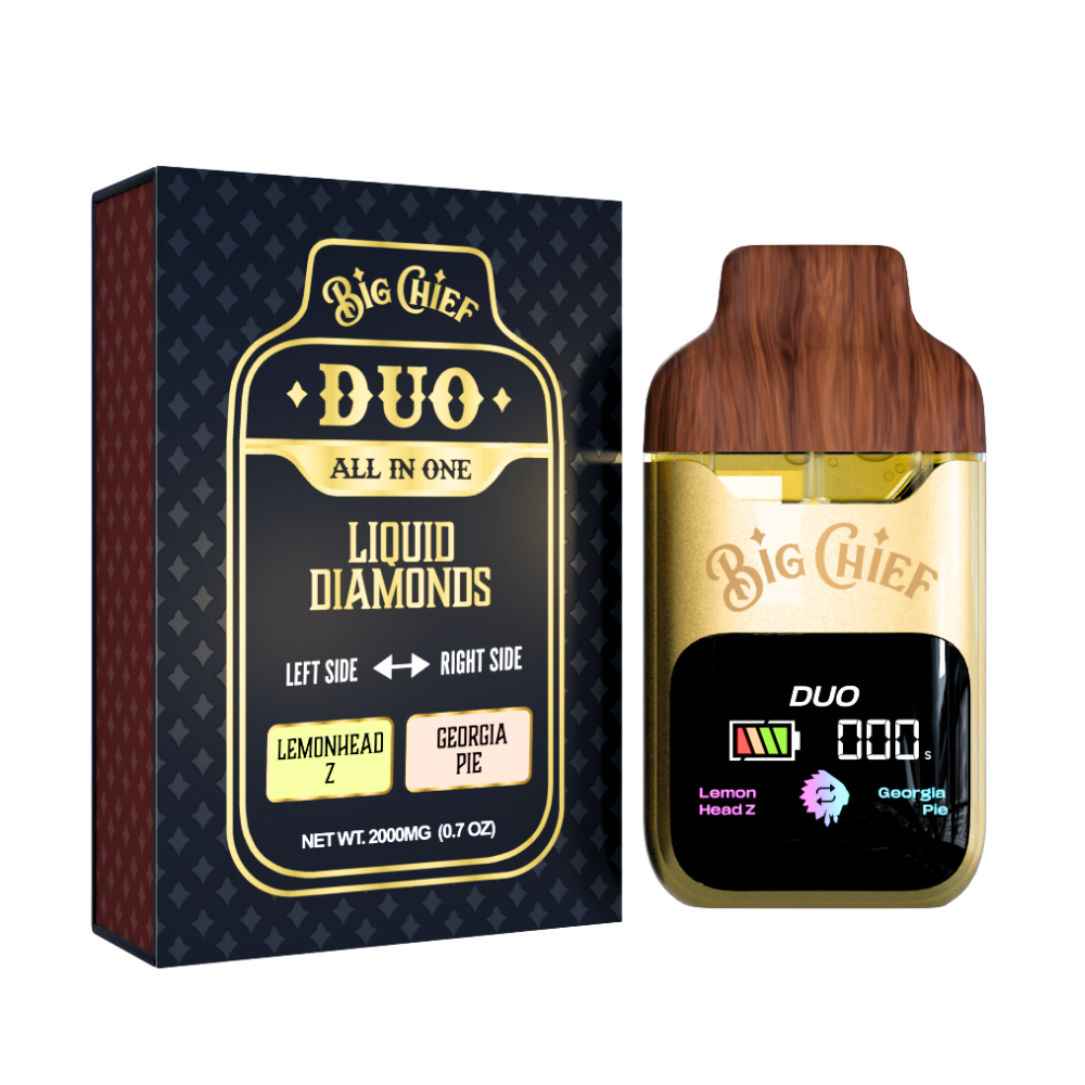 Big Chief Liquid Diamond Duo Disposable 2G