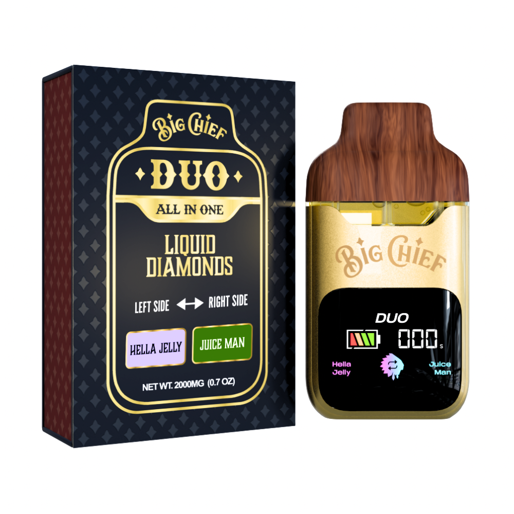 Big Chief Liquid Diamond Duo Disposable 2G