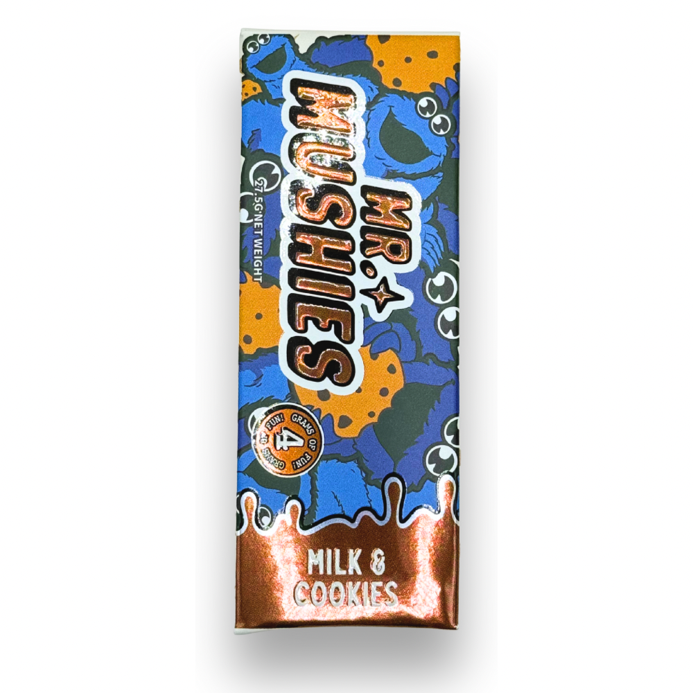 Mr Mushies Magic Mushroom Chocolate Bars 4g