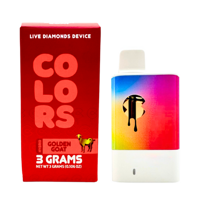 Colors Live Resin Disposable 3G