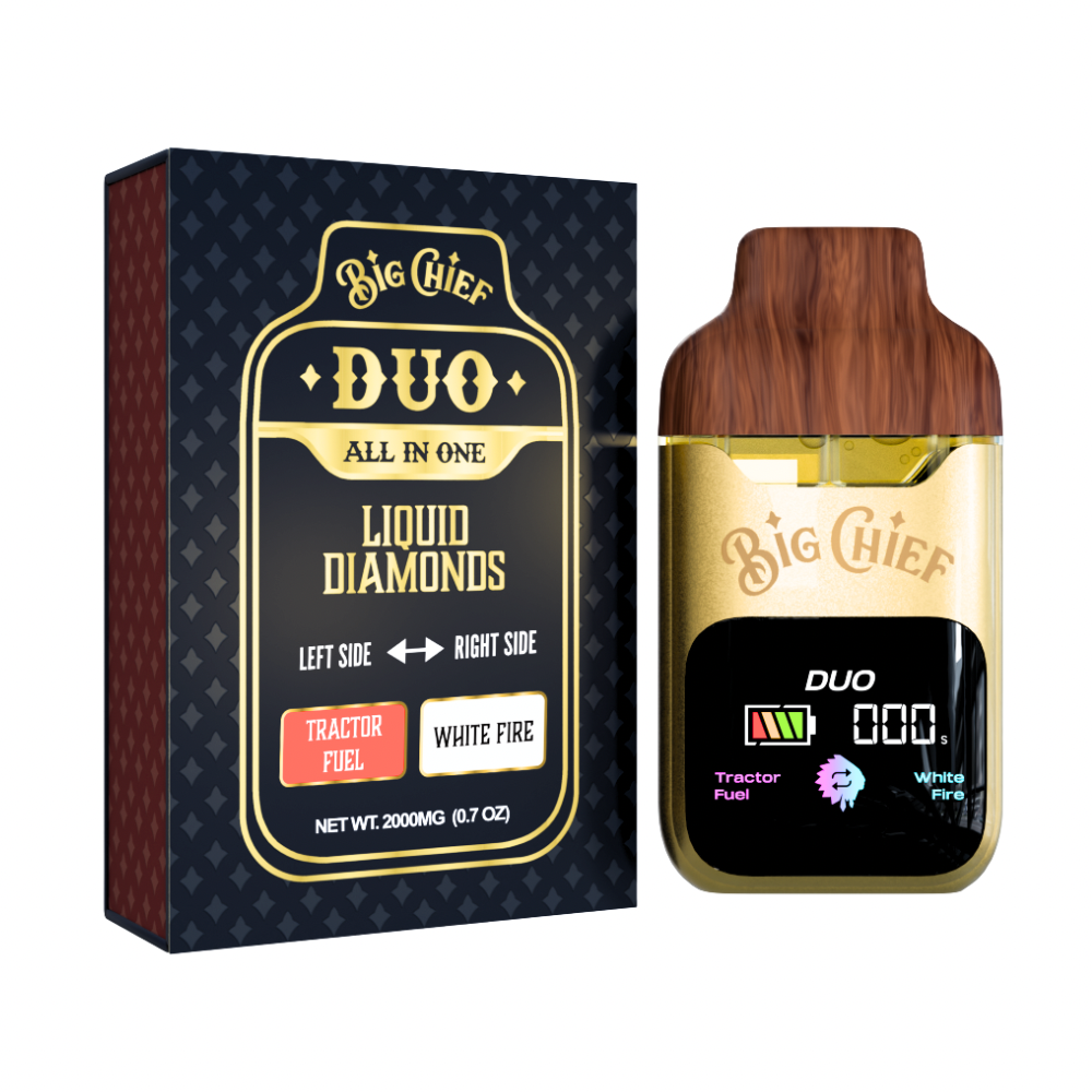 Big Chief Liquid Diamond Duo Disposable 2G