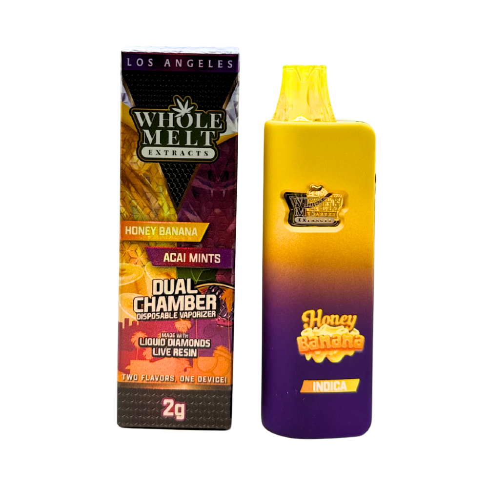 Whole Melt Dual Chamber Live Diamond Disposable 2G Weedz DC Whole Melt Dual Chamber Live Diamond Disposable 2G Weedz DC