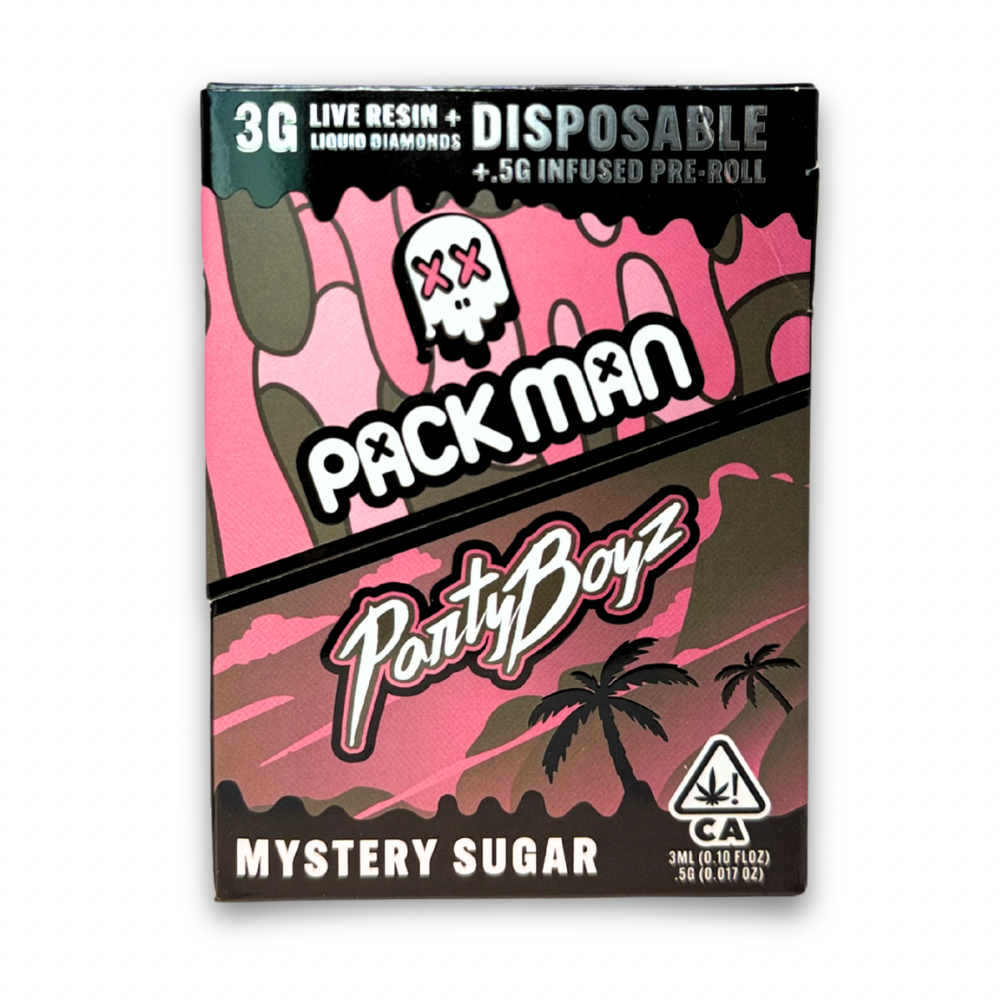 Packman x Partyboyz Disposable 3G + Pre-Roll Combo (GEN 4)