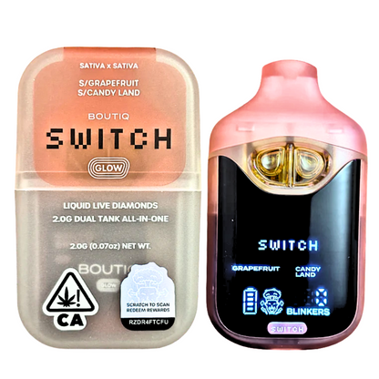 Boutiq Switch V4 Live Diamond Disposable Glow Edition 2G