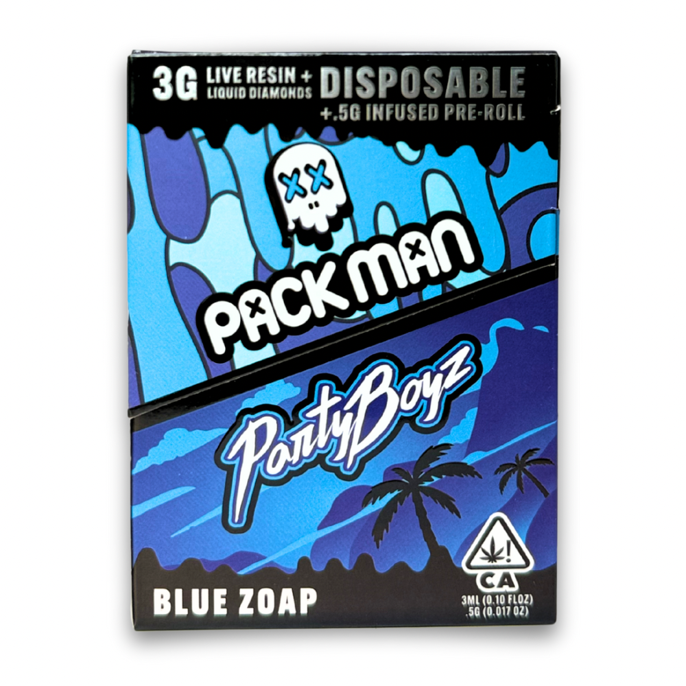 Packman x Partyboyz Disposable 3G + Pre-Roll Combo (GEN 4)