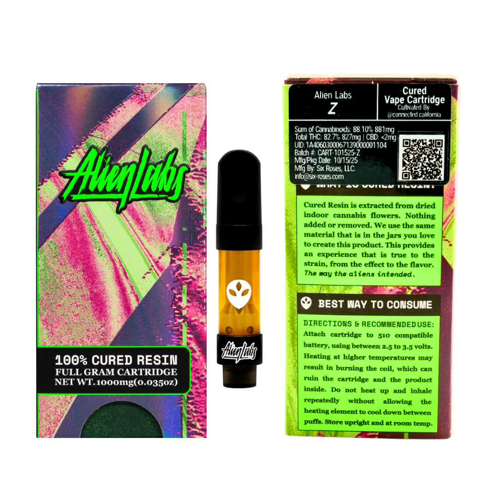 Alien Labs Live Resin Cart 1G