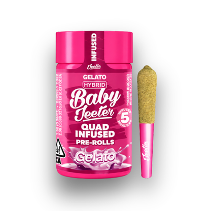 Baby Jeeter Quad Infused Mini Pre-rolls 2.5G