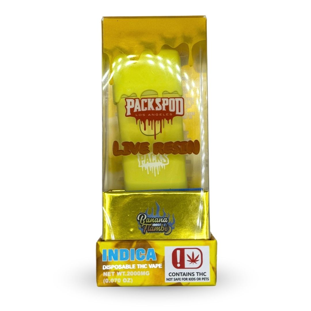 Packspods Live Resin Disposables (2g)