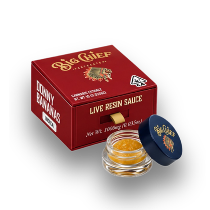 Big Chief Live Resin Sauce 1G