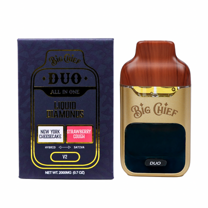 Big Chief Liquid Diamond Duo V2 Disposable 2G