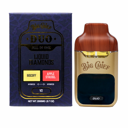 Big Chief Liquid Diamond Duo V2 Disposable 2G
