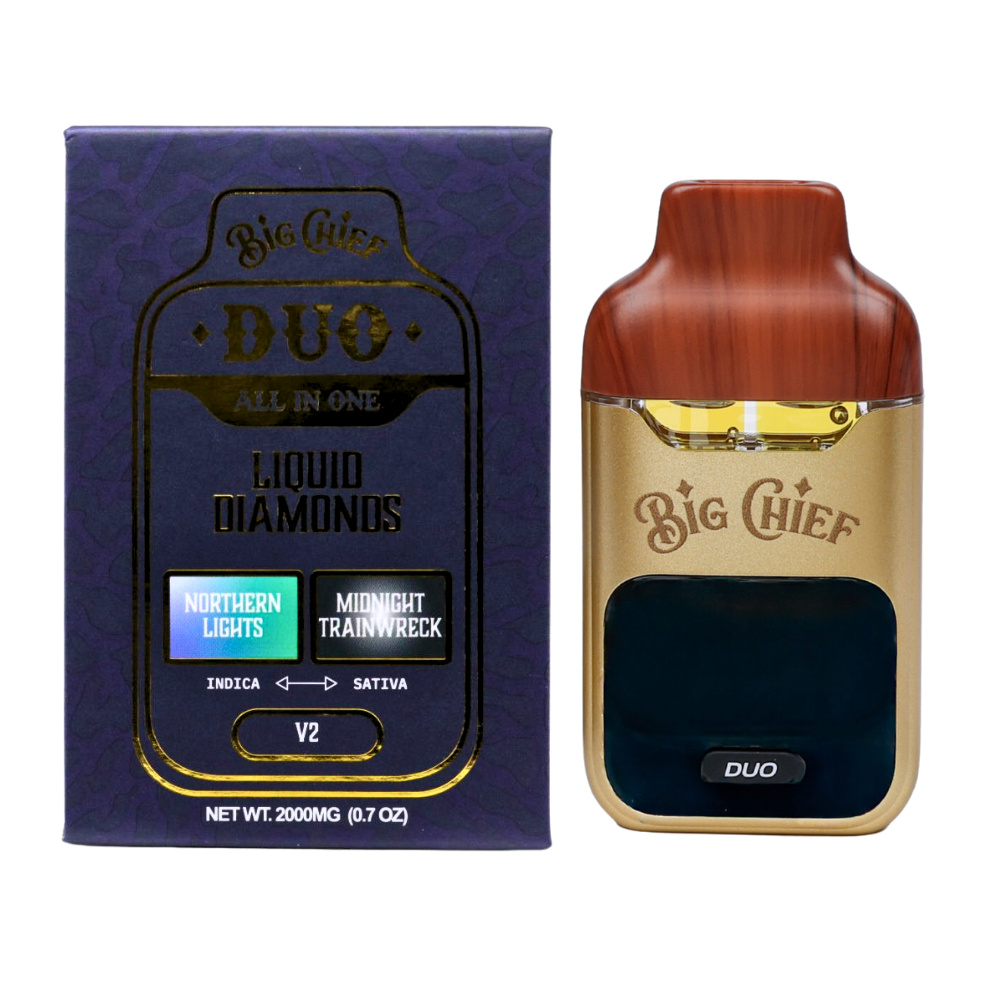 Big Chief Liquid Diamond Duo V2 Disposable 2G