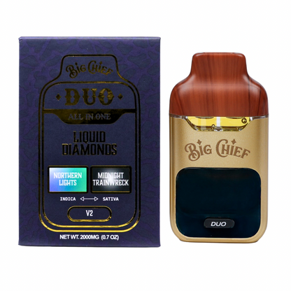 Big Chief Liquid Diamond Duo V2 Disposable 2G