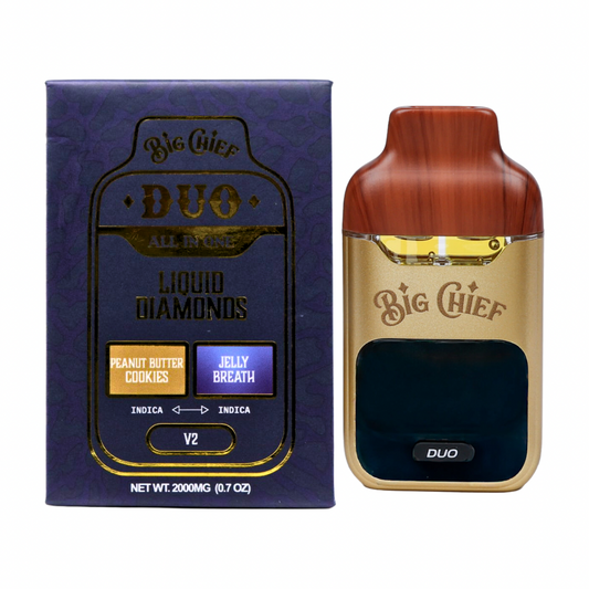 Big Chief Liquid Diamond Duo V2 Disposable 2G