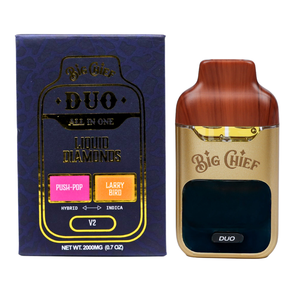 Big Chief Liquid Diamond Duo V2 Disposable 2G
