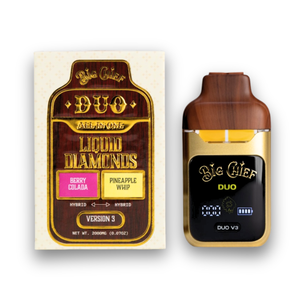 Big Chief Disposable Liquid Diamond Duo V3 2G