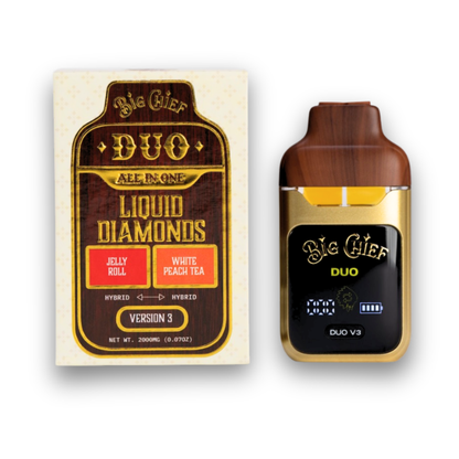 Big Chief Disposable Liquid Diamond Duo V3 2G