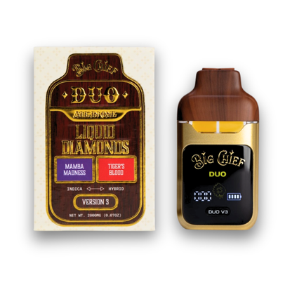 Big Chief Disposable Liquid Diamond Duo V3 2G