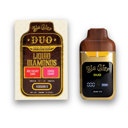 Big Chief Disposable Liquid Diamond Duo V3 2G