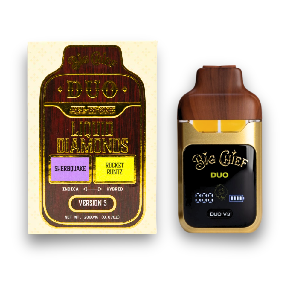 Big Chief Disposable Liquid Diamond Duo V3 2G
