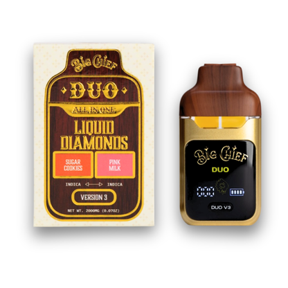 Big Chief Disposable Liquid Diamond Duo V3 2G
