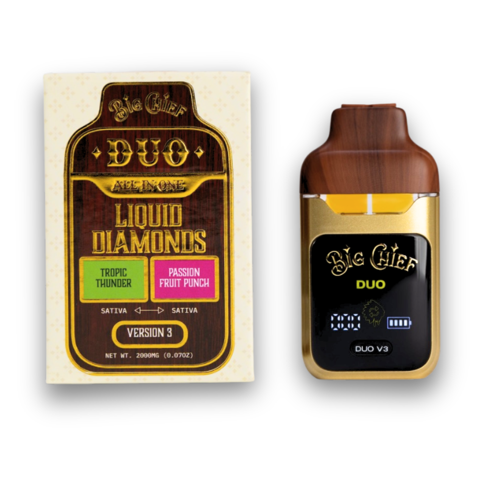 Big Chief Disposable Liquid Diamond Duo V3 2G