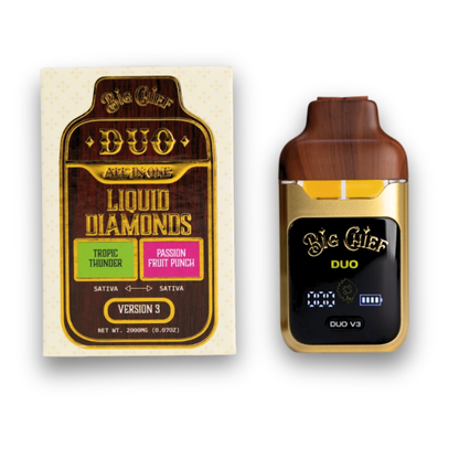 Big Chief Disposable Liquid Diamond Duo V3 2G