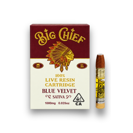 Big Chief Live Resin Carts 1G