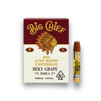 Big Chief Live Resin Carts 1G