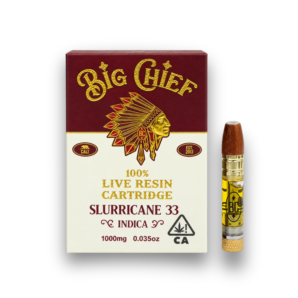 Big Chief Live Resin Carts 1G