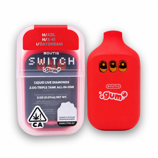Boutiq Switch Gum Live Diamond Disposable 2G