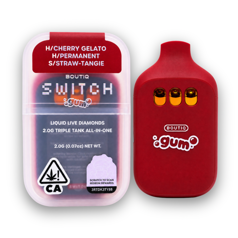 Boutiq Switch Gum Live Diamond Disposable 2G