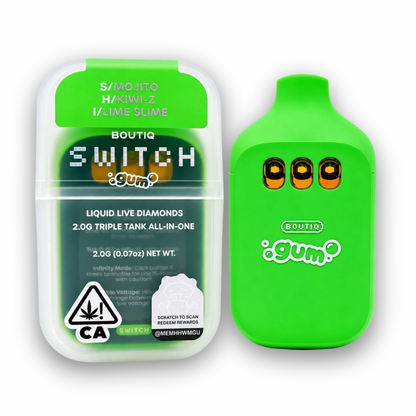Boutiq Switch Gum Live Diamond Disposable 2G
