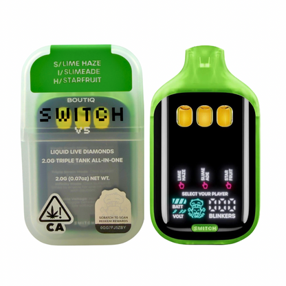 Boutiq Switch V5 Live Diamond Disposable 2G