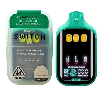 Boutiq Switch V5 Live Diamond Disposable 2G