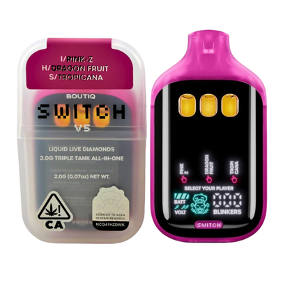 Boutiq Switch V5 Live Diamond Disposable 2G