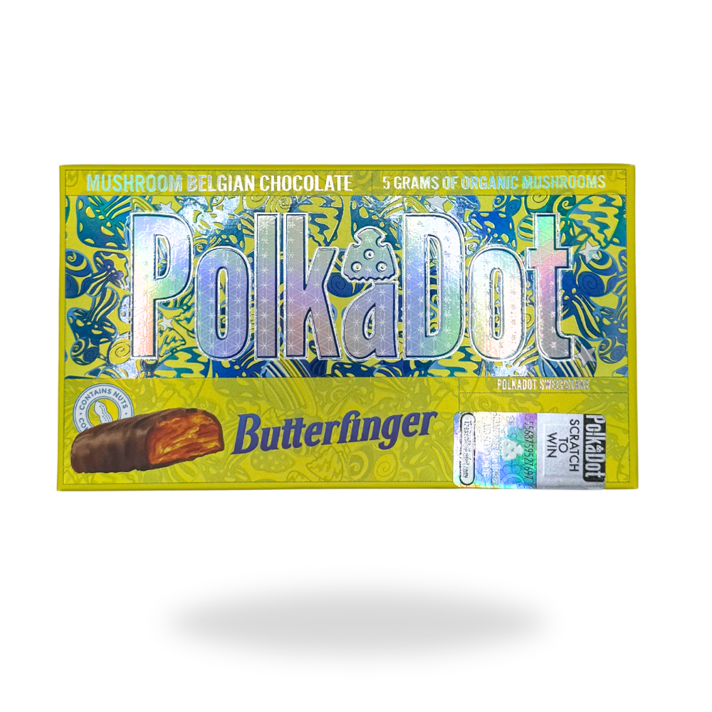 Polkadot Magic Mushroom Chocolate Bars 5g