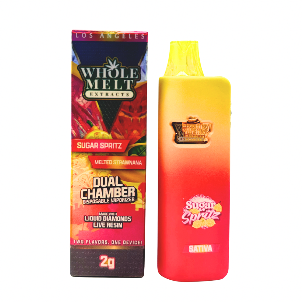 Whole Melt Dual Chamber Live Diamond Disposable 2G Weedz DC Whole Melt Dual Chamber Live Diamond Disposable 2G Weedz DC