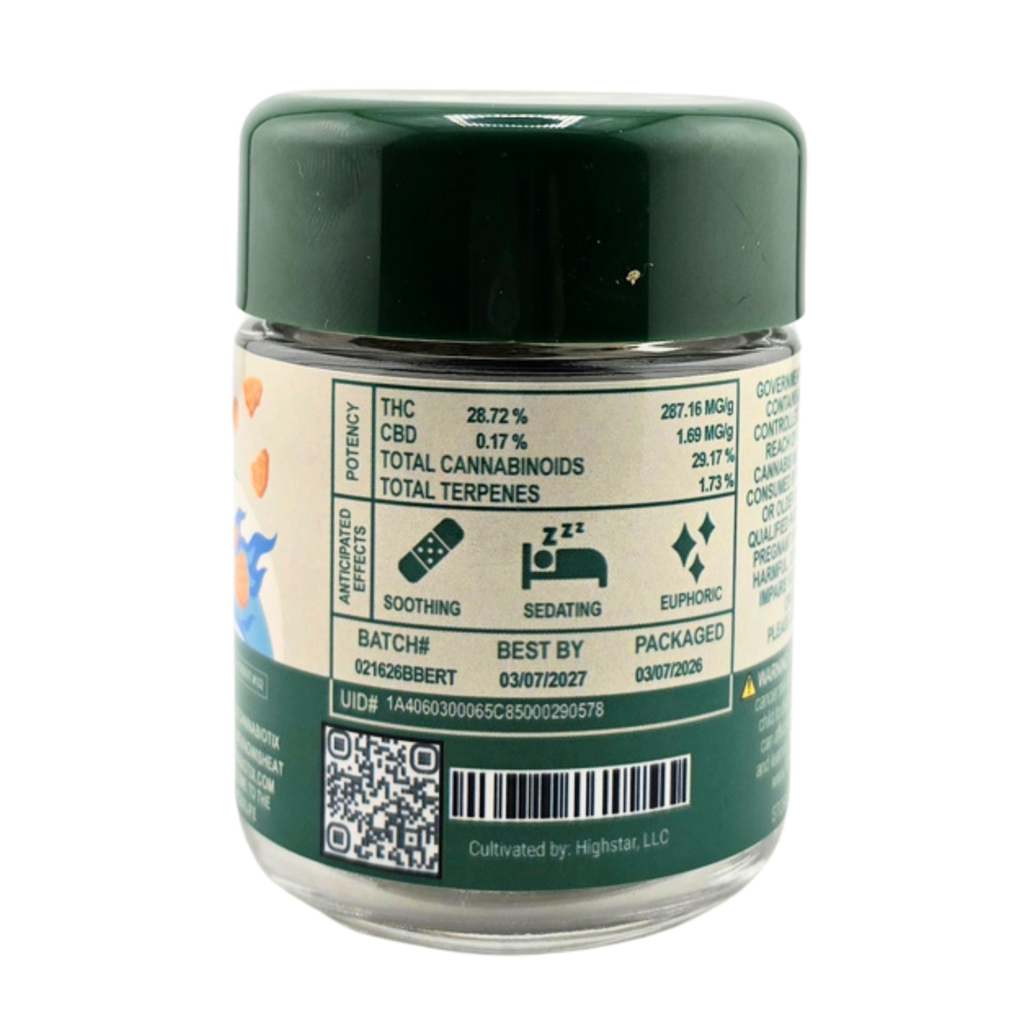 CBX - Bluebert - Indica 3.5g