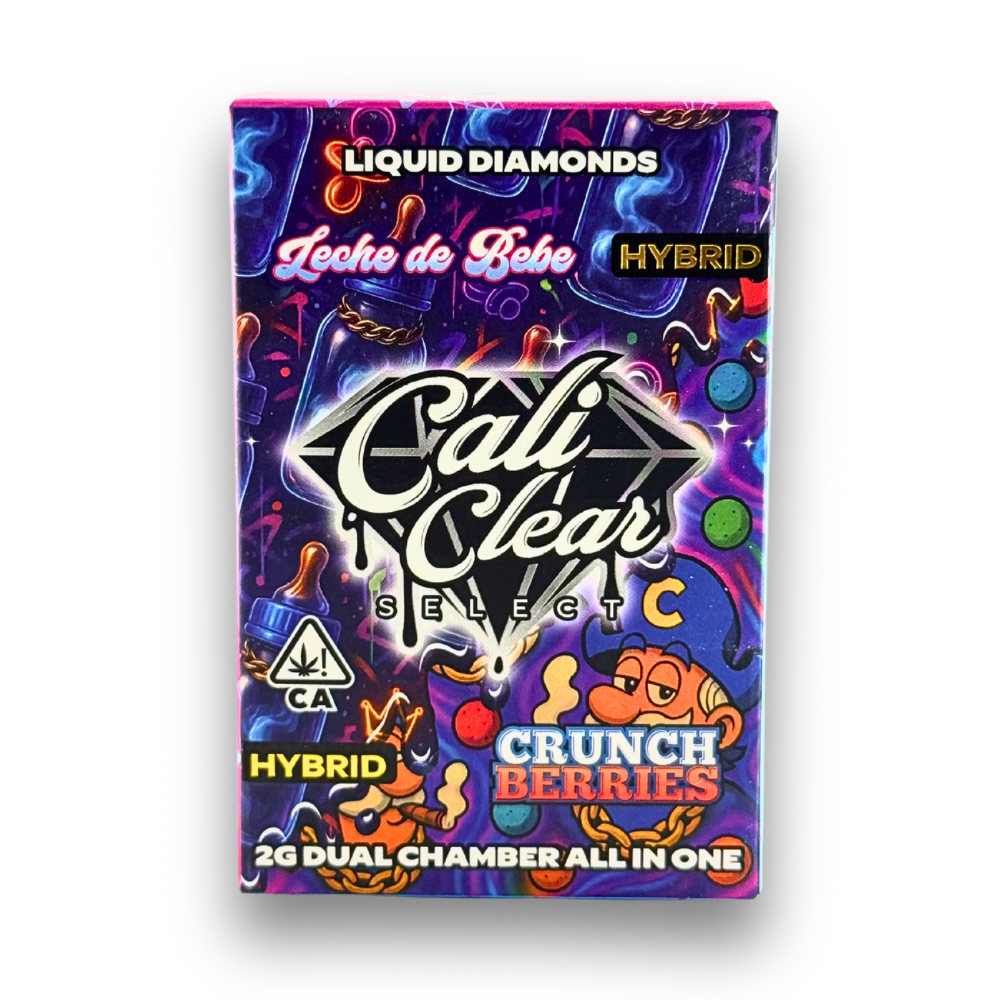 Cali Clear Select Liquid Diamond Dual Chamber Disposable 2G