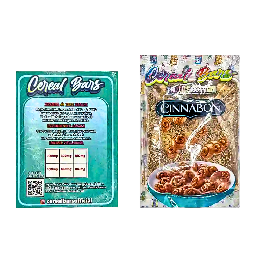 Cereal Bars Edible - 600mg