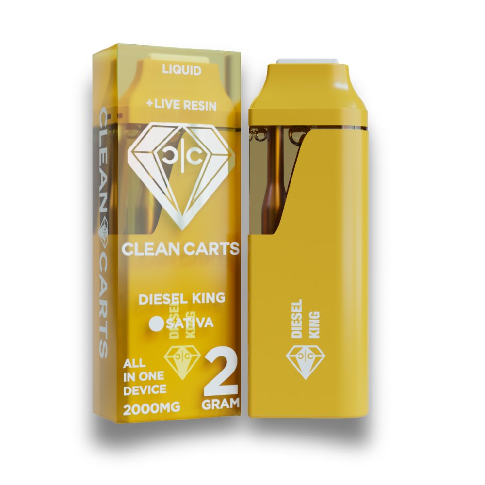Clean Carts Spring Red Edition Disposable 2G