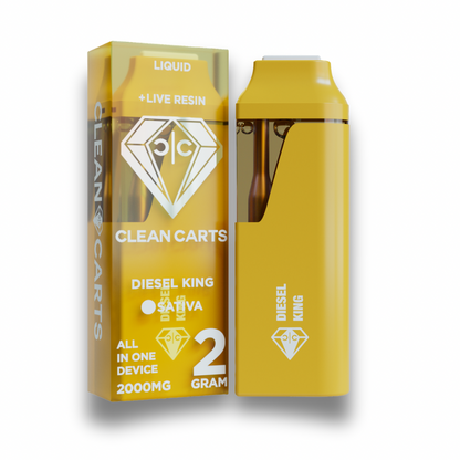 Clean Carts Spring Red Edition Disposable 2G