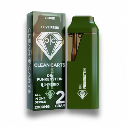 Clean Carts Spring Red Edition Disposable 2G